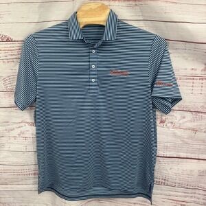 Ralph Lauren RLX Golf Polo Shirt Mens XL Stripe Wyndham Championship Performance